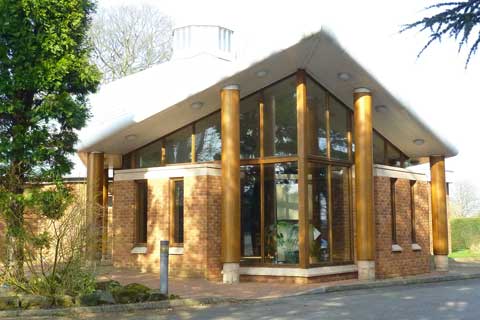 Gathering space extension to Our Lady of Lourdes Church, Mickleover, Derby designed by Darren Mayner